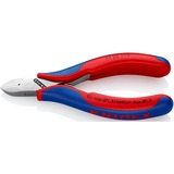 KNIPEX 77 22 115 alicate Alicates de corte diagonal Alicates de corte diagonal, Acero, De plástico, Azul/Rojo, 11,5 cm, 80 g