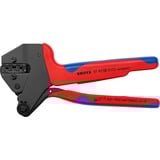 KNIPEX Alicates de engaste sistema 97 43 66 EVO, Crimpadora rojo/Azul