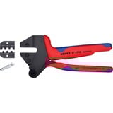 KNIPEX Alicates de engaste sistema 97 43 66 EVO, Crimpadora rojo/Azul