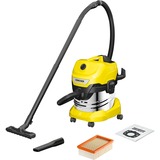Kärcher Aspiradora en húmedo y en seco amarillo/Acero fino