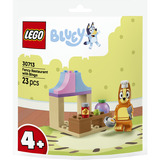 LEGO Restaurante Bluey con Bingo, Juegos de construcción 