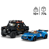 LEGO Speed Champions Jaguar Project 7 & Land Rover Defender, Juegos de construcción Juego de construcción, 10 año(s), Plástico, 740 pieza(s), 863 g