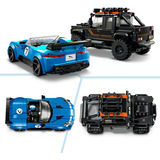 LEGO Speed Champions Jaguar Project 7 & Land Rover Defender, Juegos de construcción Juego de construcción, 10 año(s), Plástico, 740 pieza(s), 863 g