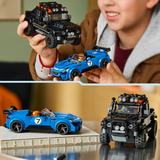 LEGO Speed Champions Jaguar Project 7 & Land Rover Defender, Juegos de construcción Juego de construcción, 10 año(s), Plástico, 740 pieza(s), 863 g