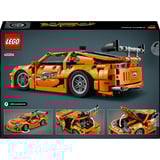LEGO Technic Fast and Furious Toyota Supra MK4, Juegos de construcción Juego de construcción, 9 año(s), Plástico, 810 pieza(s), 1,02 kg