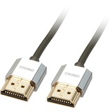 Lindy 41670 cable HDMI 0,5 m HDMI tipo A (Estándar) Negro negro, 0,5 m, HDMI tipo A (Estándar), HDMI tipo A (Estándar), 3D, Negro