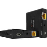 Lindy Extensor HDMI e IR, Alargador de HDMI negro