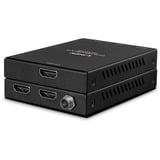 Lindy Extensor HDMI e IR, Alargador de HDMI negro