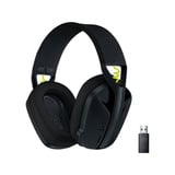 Logitech G435 LIGHTSPEED, Auriculares para gaming negro