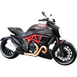 Maisto Automóvil de construcción negro/Rojo