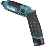 Makita Atornillador de impacto inalámbrico TD023DSE, 7,2 Voltios, Tornillo de percusión azul/Negro