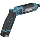 Makita Atornillador de impacto inalámbrico TD023DSE, 7,2 Voltios, Tornillo de percusión azul/Negro