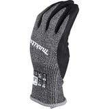Makita Guantes de trabajo, talla L (9), resistencia al corte F/7 negro/Gris