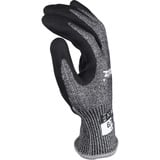 Makita Guantes de trabajo, talla L (9), resistencia al corte F/7 negro/Gris