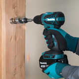 Makita Taladro atornillador a batería DDF490Z, 18 Voltios, Taladro/destornillador azul/Negro