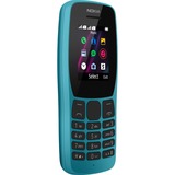 Nokia 110 4,5 cm (1.77") Azul Característica del teléfono, Móvil azul, Barra, SIM doble, 4,5 cm (1.77"), 0,3 MP, 800 mAh, Azul