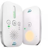 Philips Audio Monitors Vigilabebés SCD502/26 Vigilabebés con audio DECT blanco/Gris, Vigilabebés con tecnología DECT, 120 canales, 300 m, 50 m, 300 m, Blanco