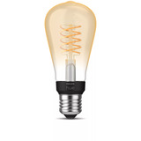 Philips Hue White Filament lámpara E27 Edison ST64 550 lm, Lámpara LED 