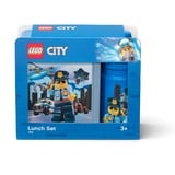 Room Copenhagen LEGO Lunch-Box Set City, Caja de almuerzo azul/Plateado