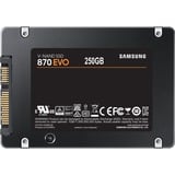 Samsung 870 EVO 250 GB 2.5" Serial ATA III V-NAND, Unidad de estado sólido 250 GB, 2.5", 560 MB/s, 6 Gbit/s