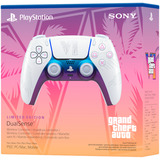 Sony Controlador inalámbrico DualSense – Edición limitada blanca de Grand Theft Auto VI, Gamepad blanco