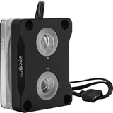 Thermal Grizzly TG-MY-DD-P-RGB-i1851-V1, Cuerpo de refrigeración negro/Transparente