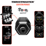 Thrustmaster T818 Black Edition, Base del volante negro