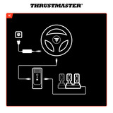 Thrustmaster T818 Black Edition, Base del volante negro