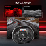Thrustmaster T818 Black Edition, Base del volante negro