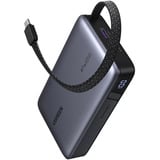 UGREEN Nexode Power Bank 20000mAh 67W con cable USB-C, Banco de potencia gris/Negro