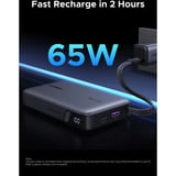UGREEN Nexode Power Bank 20000mAh 67W con cable USB-C, Banco de potencia gris/Negro