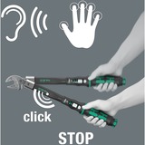 Wera Llave dinamométrica para herramientas de inserción Click-Torque X 7, Llave de torsión negro/Verde