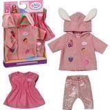 ZAPF Creation BABY born® Conjunto de abrigo con vestido 43cm, Accesorios para muñecas 