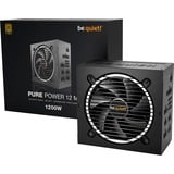 be quiet! Pure Power 12M 1200W, Fuente de alimentación de PC negro