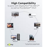 goobay Cable adaptador USB, conector USB-C > conector DisplayPort, 4K 60Hz negro/Plateado