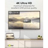 goobay Cable adaptador USB, conector USB-C > conector DisplayPort, 4K 60Hz negro/Plateado