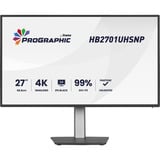 iiyama HB2701UHSNP-B1, Monitor LED negro (mate)