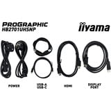 iiyama ProGraphic HB2701UHSNP-B1, Monitor LED negro (mate)