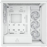 ARCTIC Xtender VG (White) Midi Tower Blanco, Cajas de torre blanco, Midi Tower, PC, Blanco, EATX, Metal, Vidrio templado, Juego