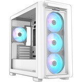 ASUS A23 PLUS TG ARGB WHITE Micro Torre Blanco, Cajas de torre blanco, Micro Torre, PC, Blanco, micro ATX, Mini-ITX, Juego, Multi