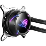 ASUS ROG STRIX LC II 240 Procesador Sistema de refrigeración líquida todo en uno 12 cm Negro, Refrigeración por agua negro, Sistema de refrigeración líquida todo en uno, 12 cm, 137,5 m³/h, Negro