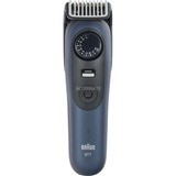 Braun BeardTrimmer 7 BT7520 Batería 40 2 cm Mojado y seco Negro, Azul, Cortapelo para barba negro/Azul, Lavable, Batería, Negro, Azul