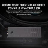 Corsair MP700 PRO SE con refrigerador de aire 4 TB, Unidad de estado sólido 