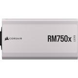 Corsair RM750x 750W, Fuente de alimentación de PC blanco