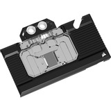 Corsair XG7 RGB Bloque de agua, Refrigeración por agua negro/Transparente, Bloque de agua, Cobre, Negro, 1/4", 60 °C, NVIDIA GeForce RTX 3080 FE
