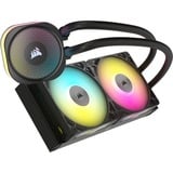 Corsair iCUE LINK TITAN 240 RX RGB, Refrigeración por agua negro