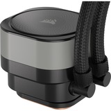 Corsair iCUE LINK TITAN 240 RX RGB, Refrigeración por agua negro