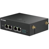 D-Link DWM-314-GP/B módem 2x RJ45, 2x RJ45 PoE, Externo, IEEE 802.3at, Negro, 48 - 57 V, -30 - 70 °C