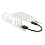 DeLOCK Cable de carga USB, conector USB-A > conector USB-C negro