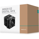 DeepCool AK620 G2 DIGITAL NYX, Disipador de CPU negro